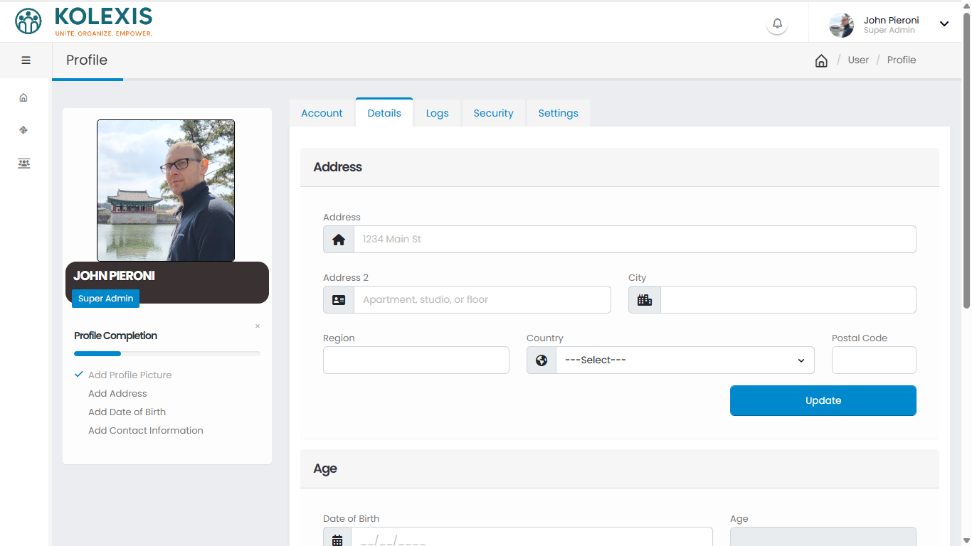 Member Profile Member Profile